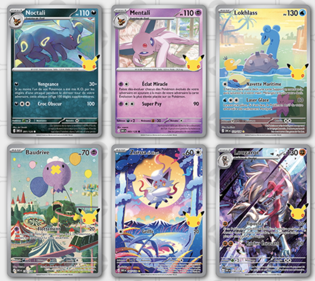 cartes-AR-30-ans-pokémon