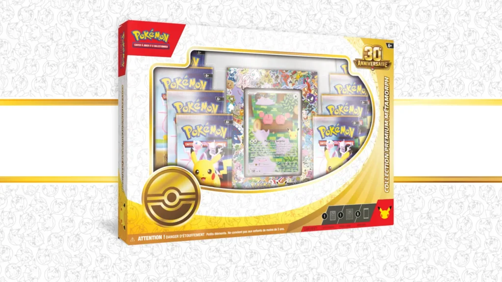 coffret-collection-premium-metamorph-30-ans-pokemon