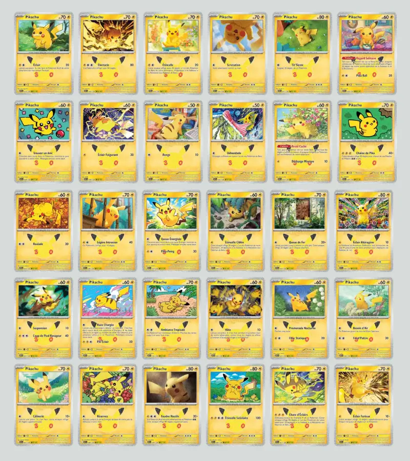 les-30-pikachu-30-ans-pokemon
